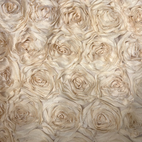 Free People Ivory Rosette Mini Skirt - GUC - Picture 2 of 10